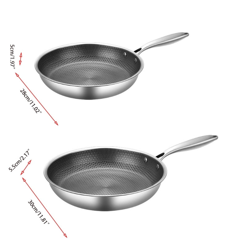 CookMaster - Non-stick stegepande i rustfrit stål