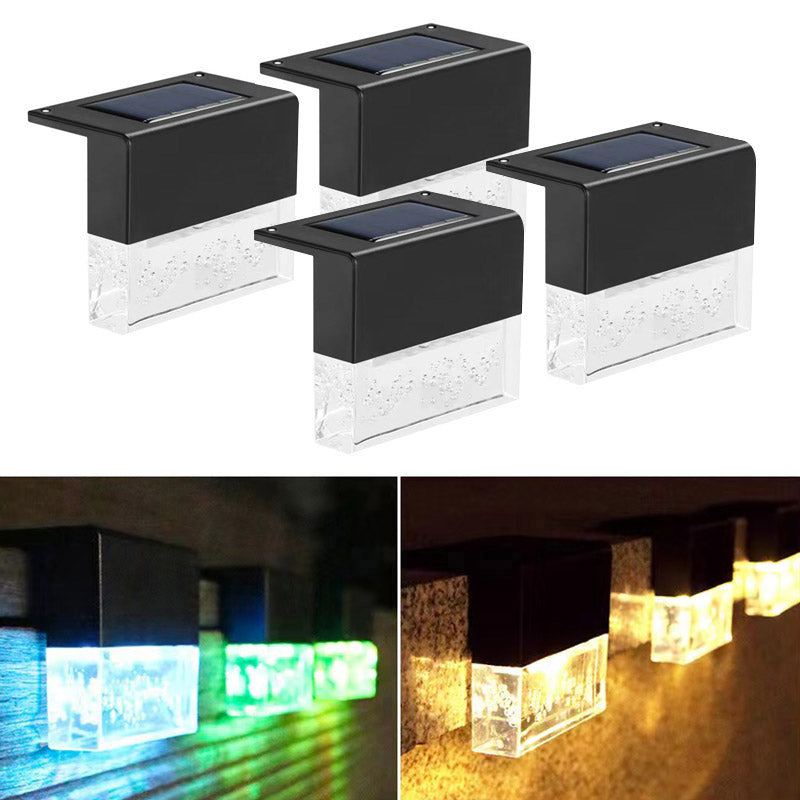 Solarlampe Kvarter med 4 LED Lyskilder – Solenergi-Drevet, Elegant Design til Haven og Terrasser, IP55 Beskyttelse-4