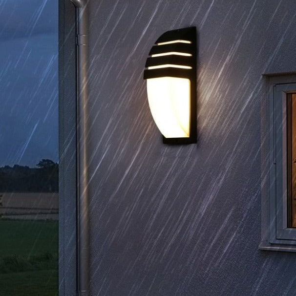 Vandtæt LED Udendørs Væglampe med Radar Bevægelsessensor – Sikker Belysning til Have og Terrasse-5