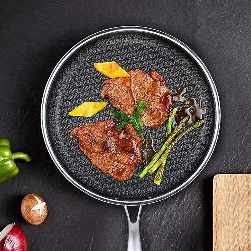 CookMaster - Non-stick stegepande i rustfrit stål