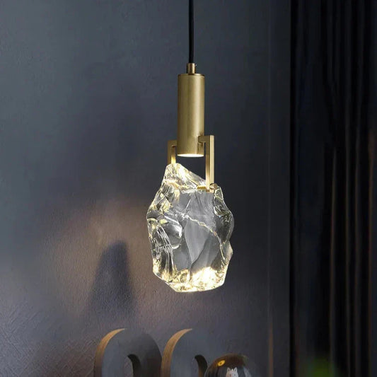 LumiÉlégance - Lichte Luxe Moderne Kristallen Tegenhangerlamp, Elegante Hangende Lichtinrichting