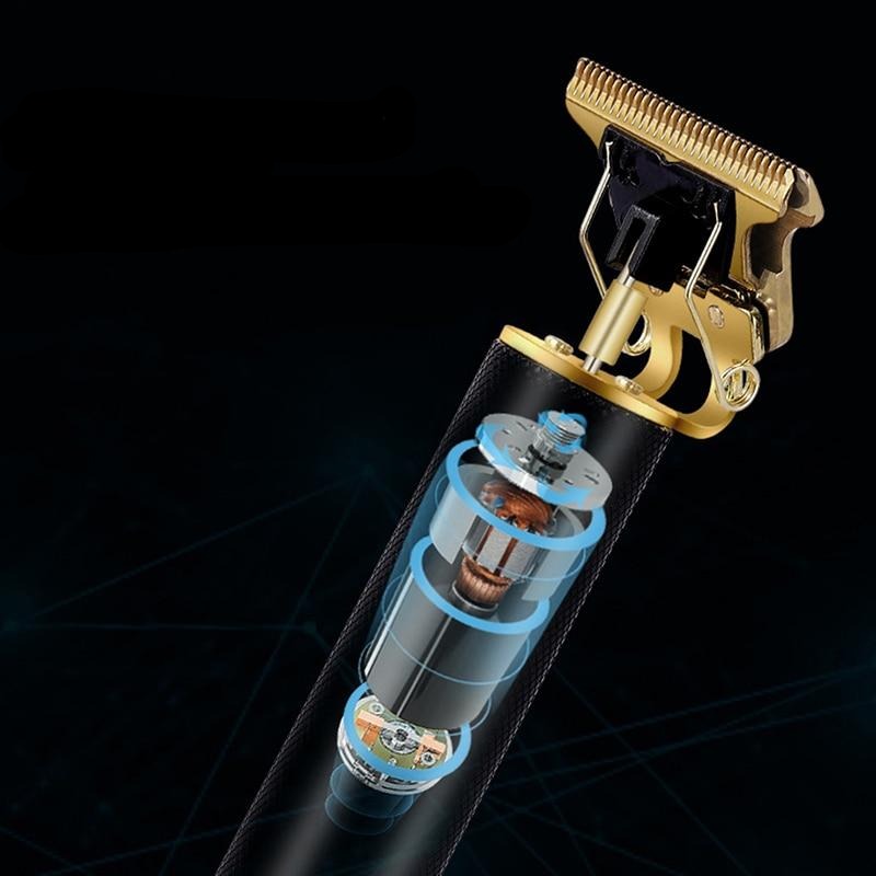 Snoerloze Hårtrimmer med Ergonomisk Design og Lithium-ion Batteri – Perfekt til Præcist Hårklipning-4
