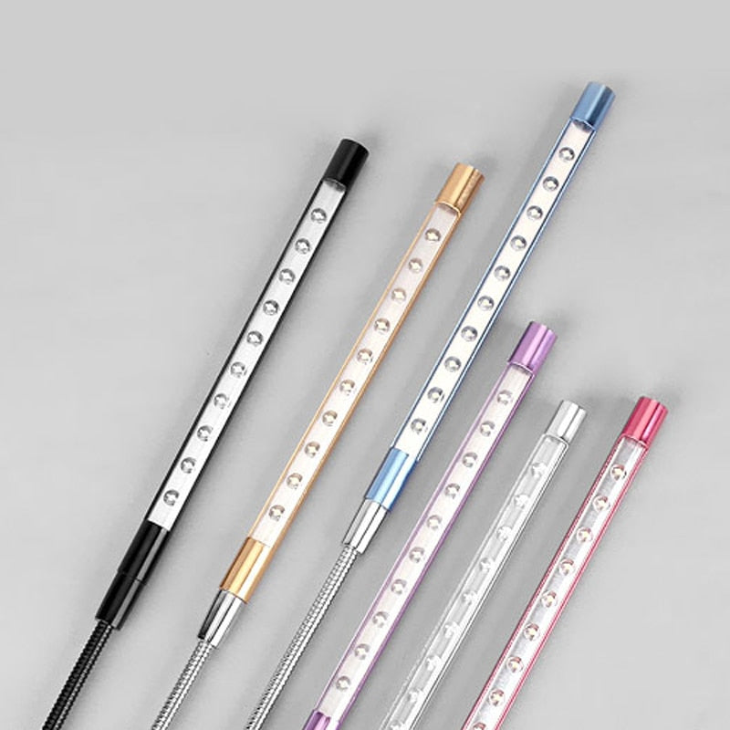 LED Tastaturbelysning med Fleksibel Metal Kabel – 6 Farver, Kompakt Design til Optimal Belysning-3