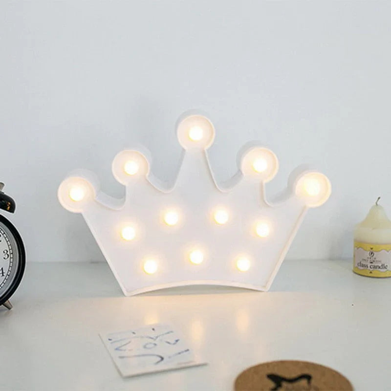 Variant image for LED Natlampe til Børn med Unikt Design – Batteridrevet Indendørs Natlamper i Forskellige Farver-8