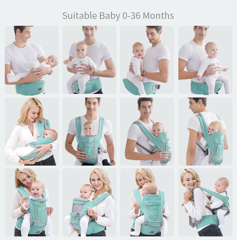 ComfyCarry - Ergonomisk bæresele til komfort og støtte