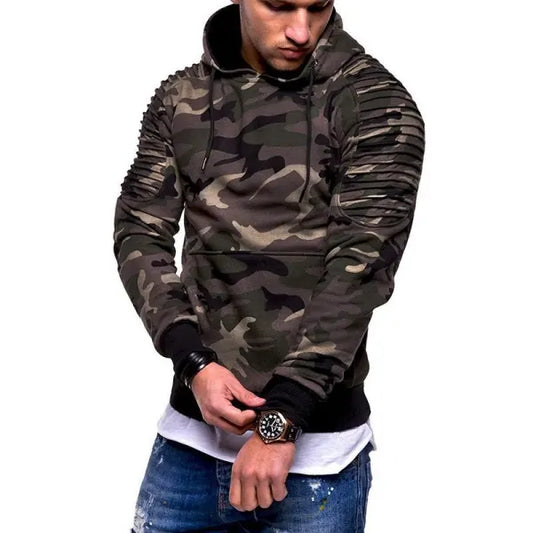 Ethan - Sweater i trendy camouflagefarve til stilfulde mænd