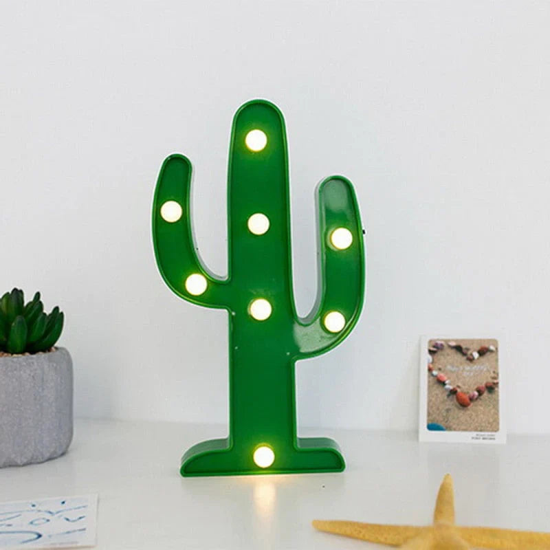 Variant image for LED Natlampe til Børn med Unikt Design – Batteridrevet Indendørs Natlamper i Forskellige Farver-2