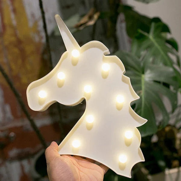LED Natlampe til Børn med Unikt Design – Batteridrevet Indendørs Natlamper i Forskellige Farver-5