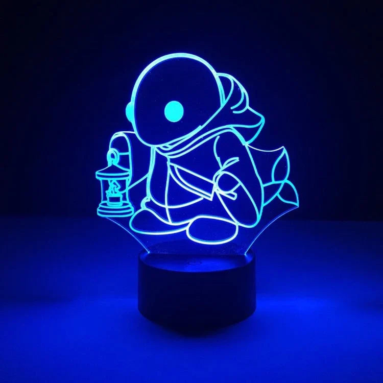 Variant image for 3D Fantasi Lampe med Touch Kontrol og 7 Farver – Kreativ Belysning til Hjemmet-9