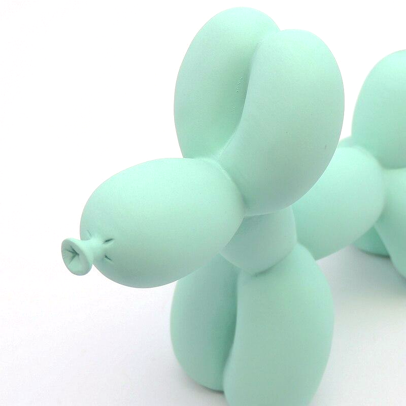 ColorPup - Skulptur af ballonhund i levende farver