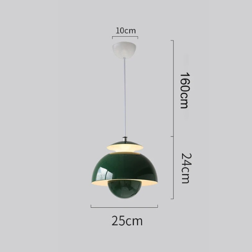 Moderne LED Loftlampe i Skandinavisk Design - Elegant Blomsterform til Soveværelse og Stue-4