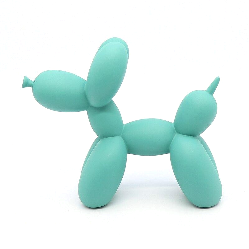 ColorPup - Skulptur af ballonhund i levende farver