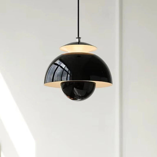 Moderne LED Loftlampe i Skandinavisk Design - Elegant Blomsterform til Soveværelse og Stue-1