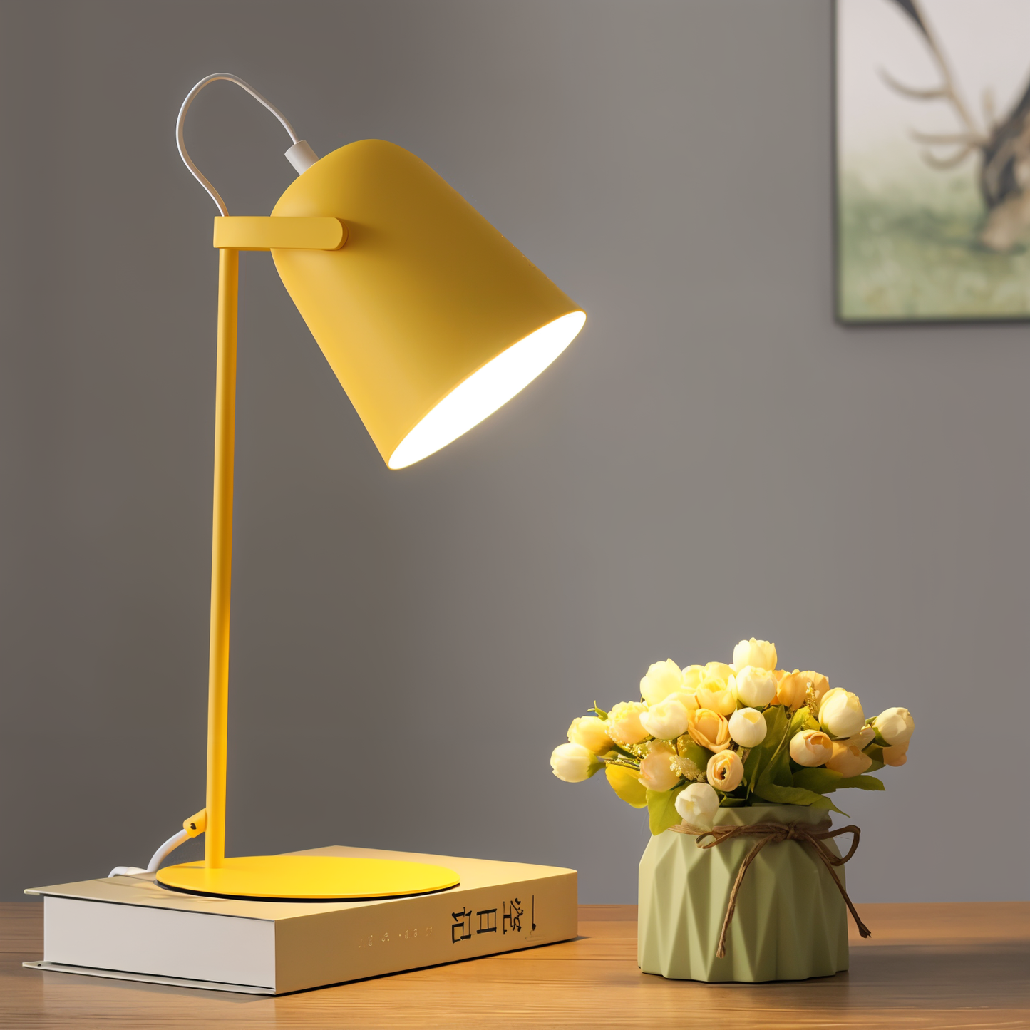 MacaronGlow | Kreativ skandinavisk pastelfarvet macaron-bordlampe