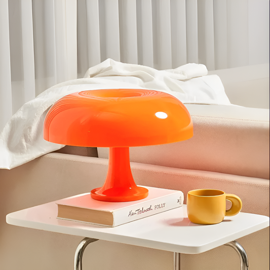 RetroGlow - Minimalistisk LED-svampe-bordlampe | Moderne LED-teknologi