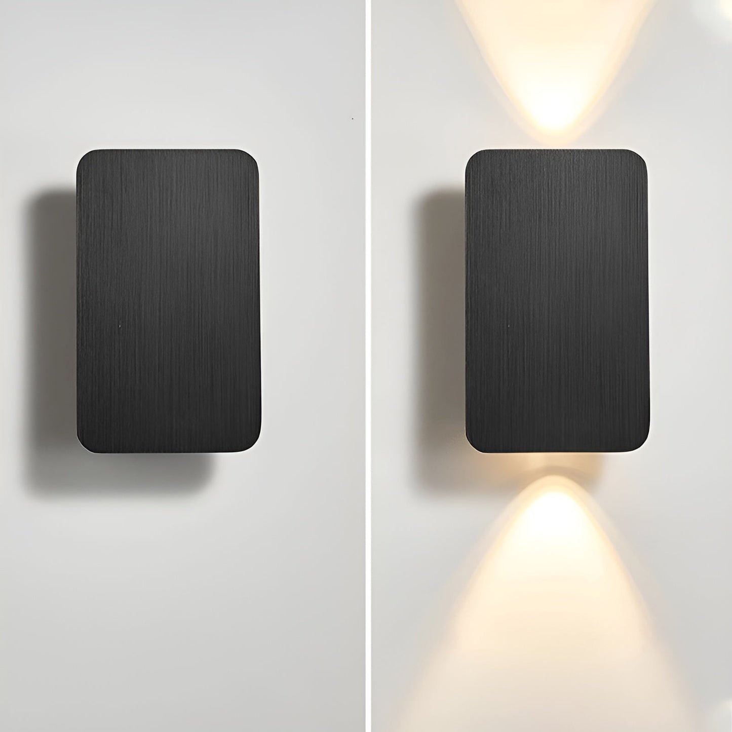 LumoBeam - Moderne, minimalistische, rechteckige Mini-LED-Wandleuchte