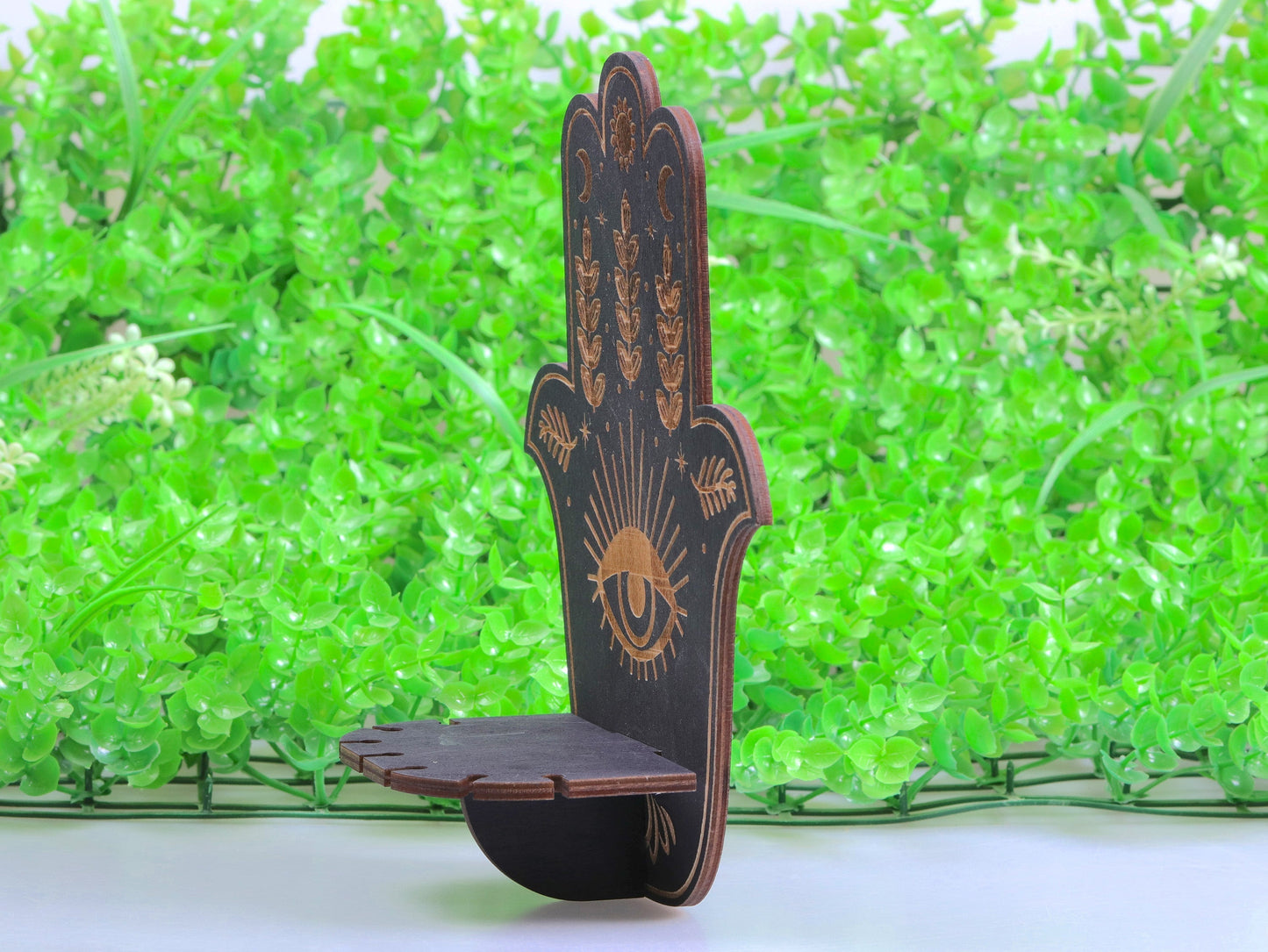 HamsaGlow - Hamsa Hand den beskyttende krystalhylde