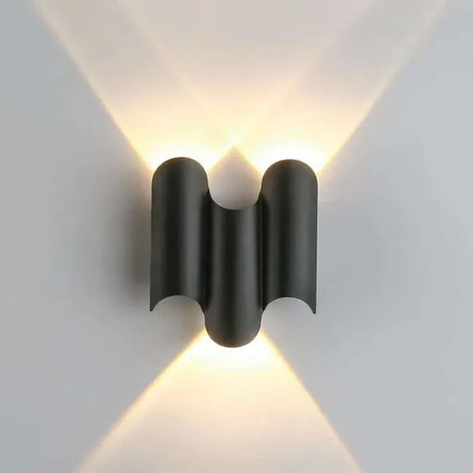 Moderne Væglampe i Metal og Glas – Elegant Design til Indendørs Belysning med Varmt Lys 3000K-1