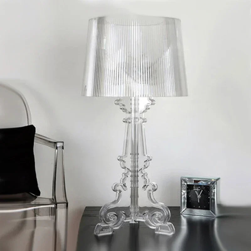 Variant image for Bordlampe med Justerbar Højde – Elegant Akryl Design til Læsning og Stemningsbelysning-3