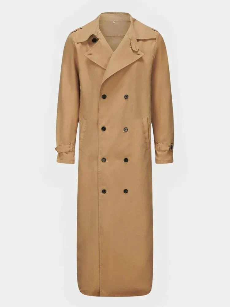 StyleWarmth -Elegant vintertrenchcoat til mænd | Elegance møder funktionel varme