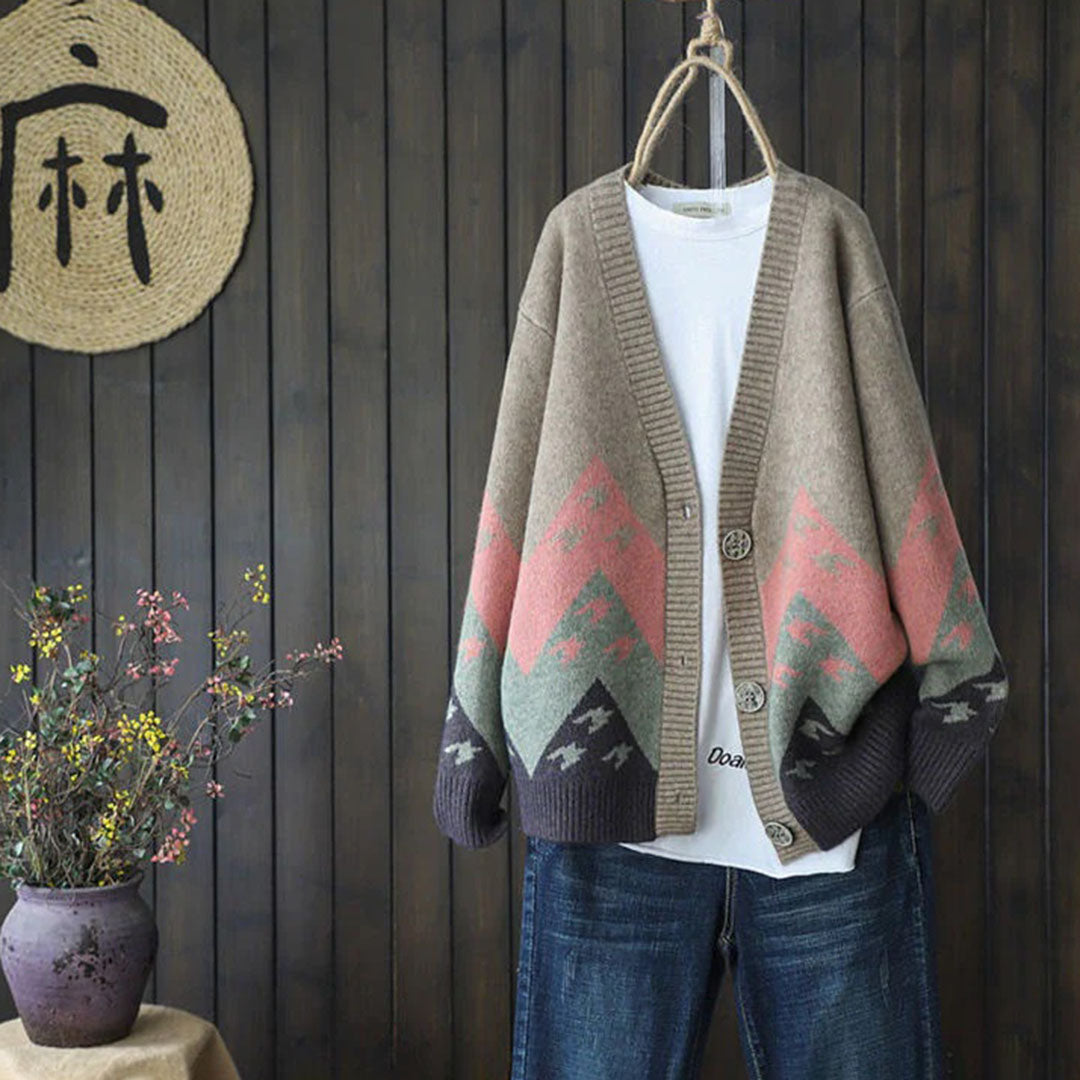 Elina - Klassisk komfortabel cardigan