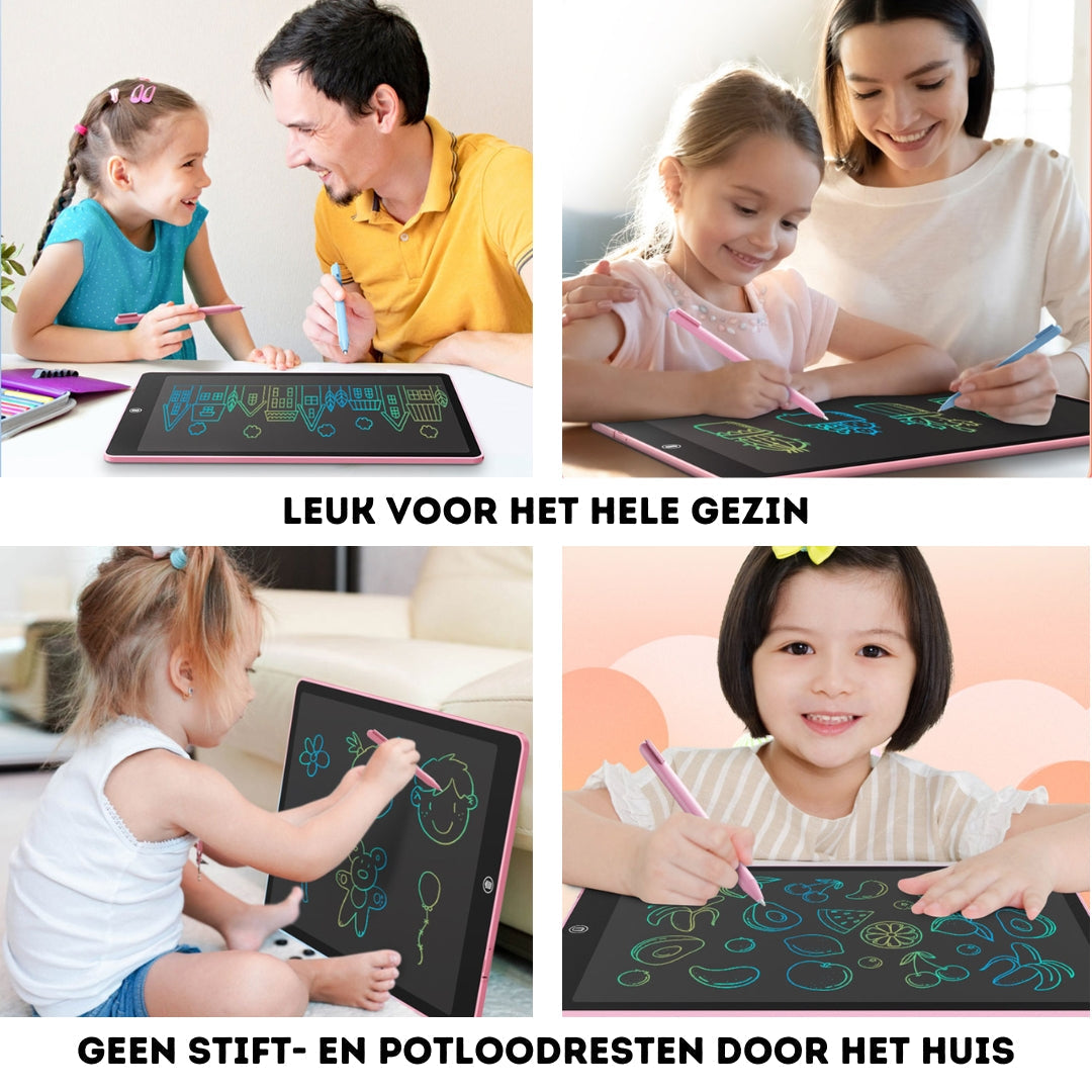 ColorWrite - LCD-tegnetavle til børn | Genanvendelig og strålingsfri