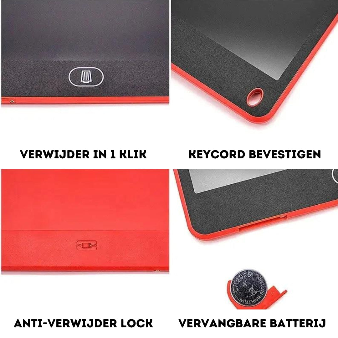 ColorWrite - LCD-tegnetavle til børn | Genanvendelig og strålingsfri