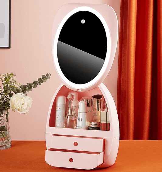 LuxeGlam - LED cosmetics organiser | Oplyst og organiseret, perfekt til din makeup