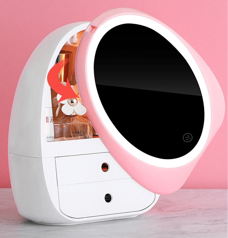 LuxeGlam - LED cosmetics organiser | Oplyst og organiseret, perfekt til din makeup
