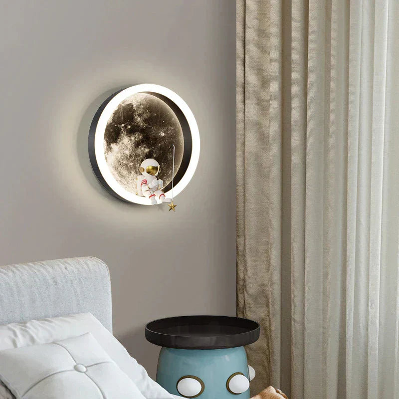 LED Væglampe med Stjerneformet Design – Skaber Beroligende Atmosfære i Dit Hjem, 20x20 cm, 5W, Varm Hvid-3
