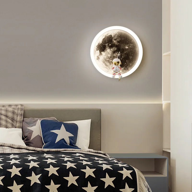LED Væglampe med Stjerneformet Design – Skaber Beroligende Atmosfære i Dit Hjem, 20x20 cm, 5W, Varm Hvid-4