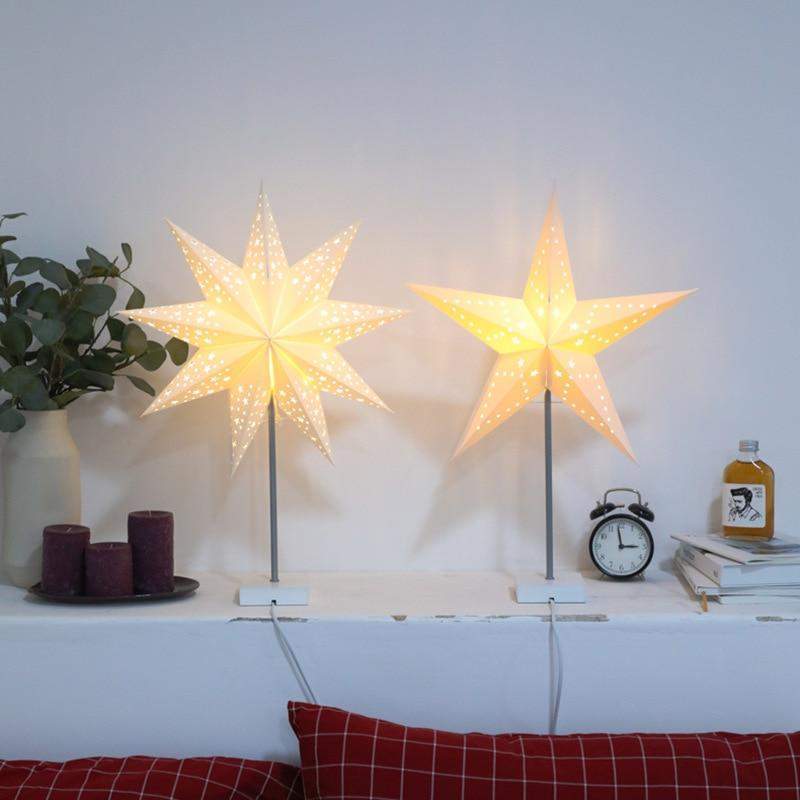 StellarGlow | Strålende LED-stjerne-bordlampe
