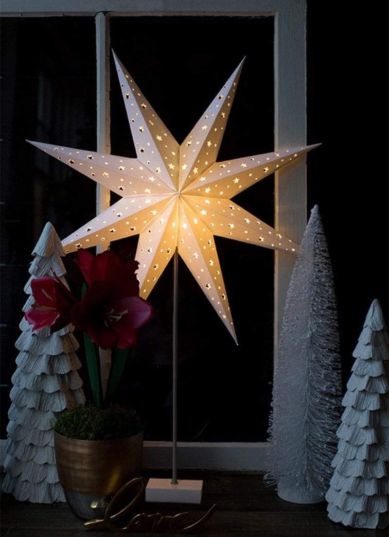 StellarGlow | Strålende LED-stjerne-bordlampe