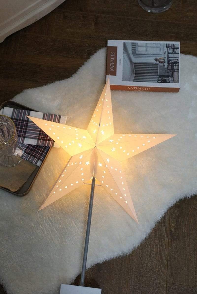 StellarGlow | Strålende LED-stjerne-bordlampe