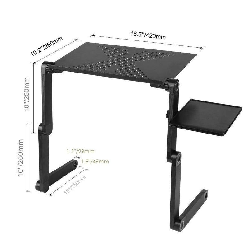 ErgoLift - Justerbart ergonomisk laptopstativ lavet af aluminium