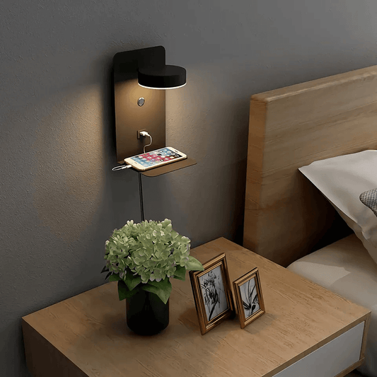 SmartBeam - Vægmonteret natlampe med 330° rotation