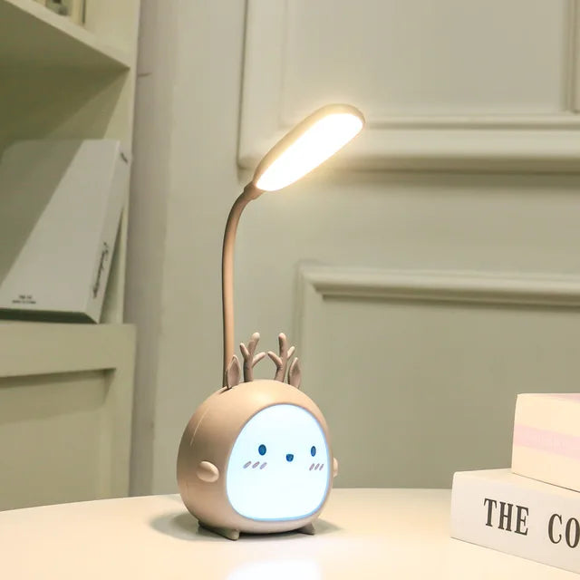 LumiKids - Læselampe til børn med øjenbeskyttelse og USB-natlys