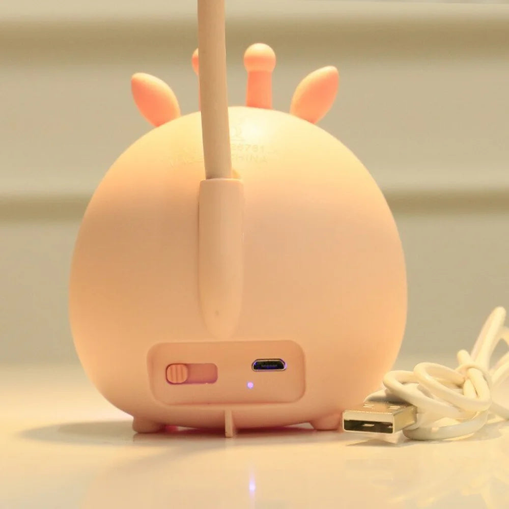 LumiKids - Læselampe til børn med øjenbeskyttelse og USB-natlys