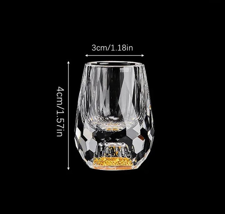 LuxVino - Shotglas | Luksuriøst krystalsæt til festlige lejligheder