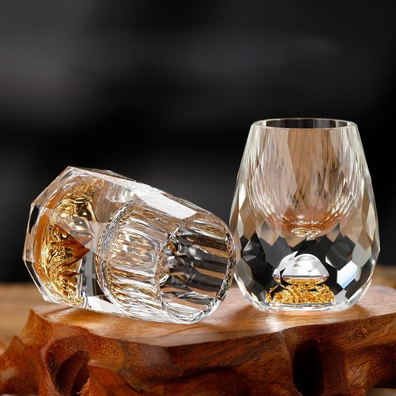 LuxVino - Shotglas | Luksuriøst krystalsæt til festlige lejligheder