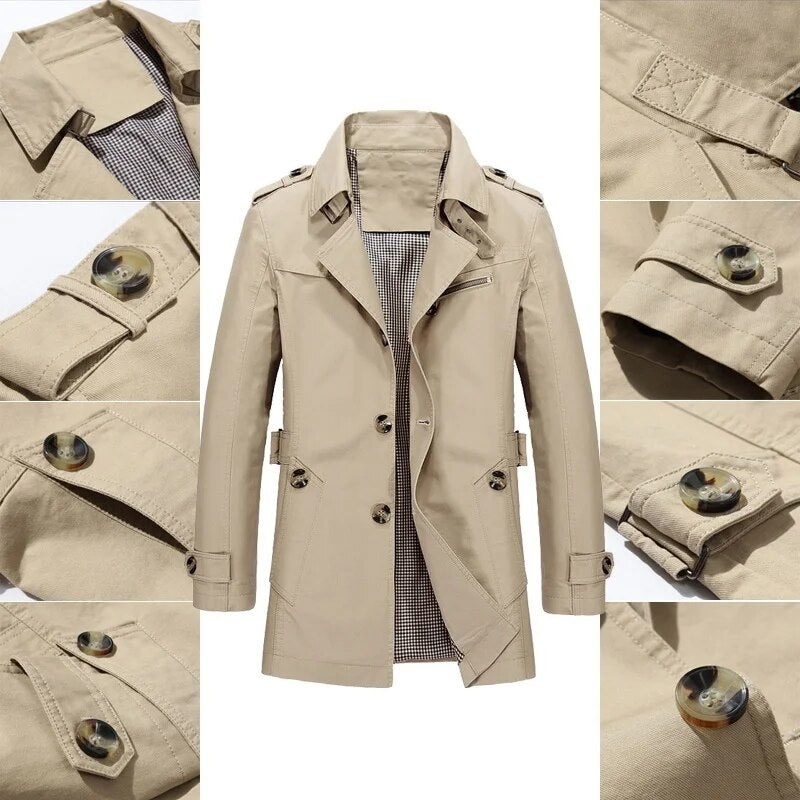 UrbanShield - Trenchcoat | Trendy design til hver sæson