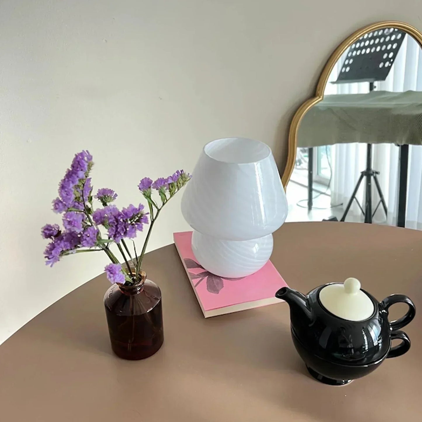 MuranoGlow - Murano luksusbordlampe | Håndlavet design