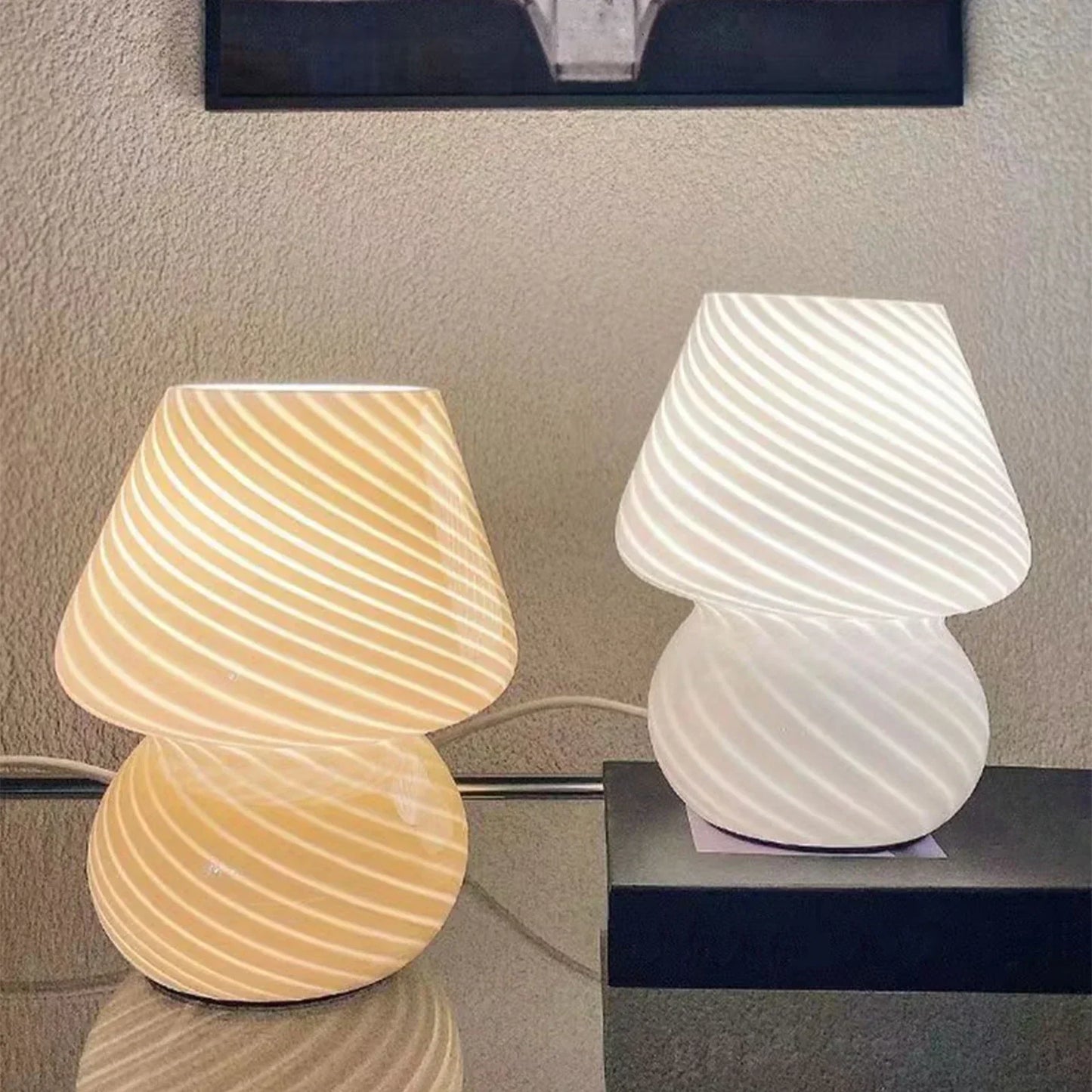 MuranoGlow - Murano luksusbordlampe | Håndlavet design