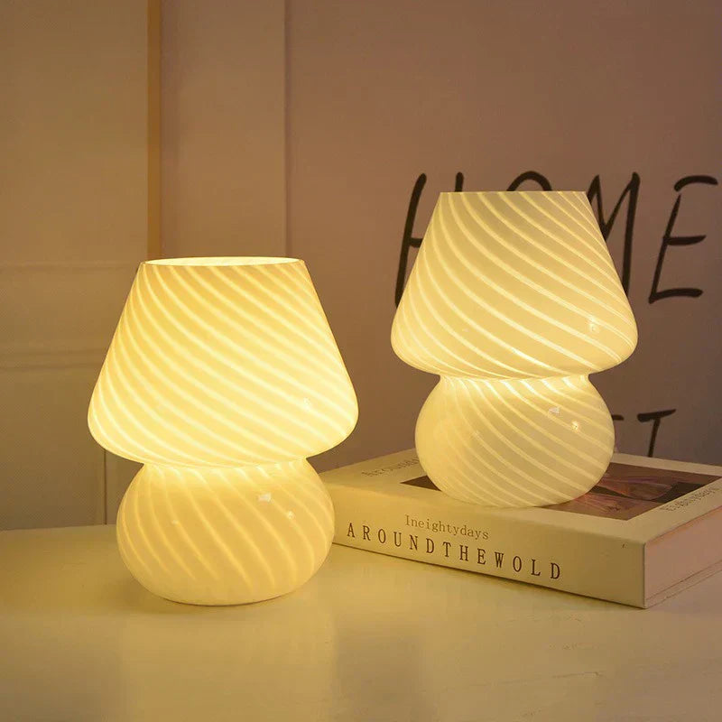 MuranoGlow - Murano luksusbordlampe | Håndlavet design