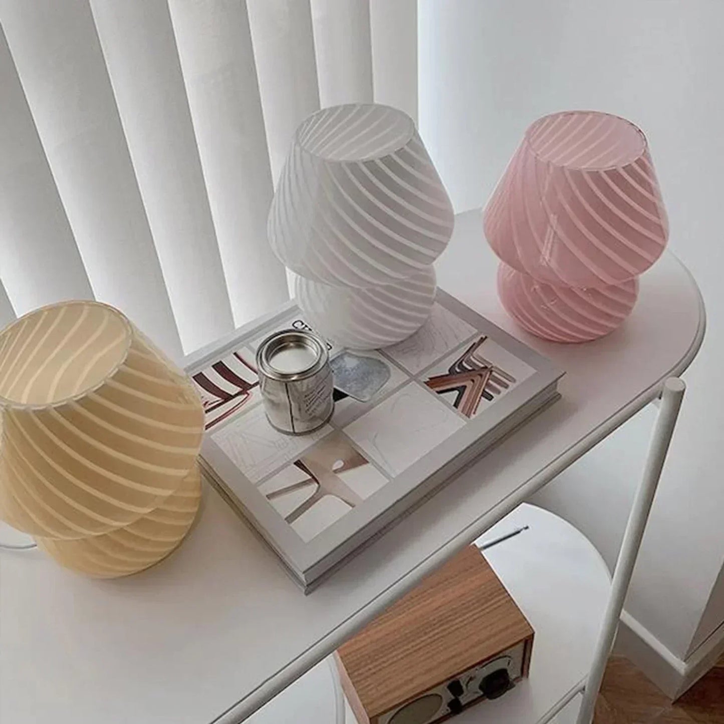 MuranoGlow - Murano luksusbordlampe | Håndlavet design