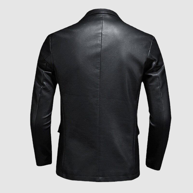 LederLuxe - Elegant læderjakke | Formspændt snit for ubesværet chic