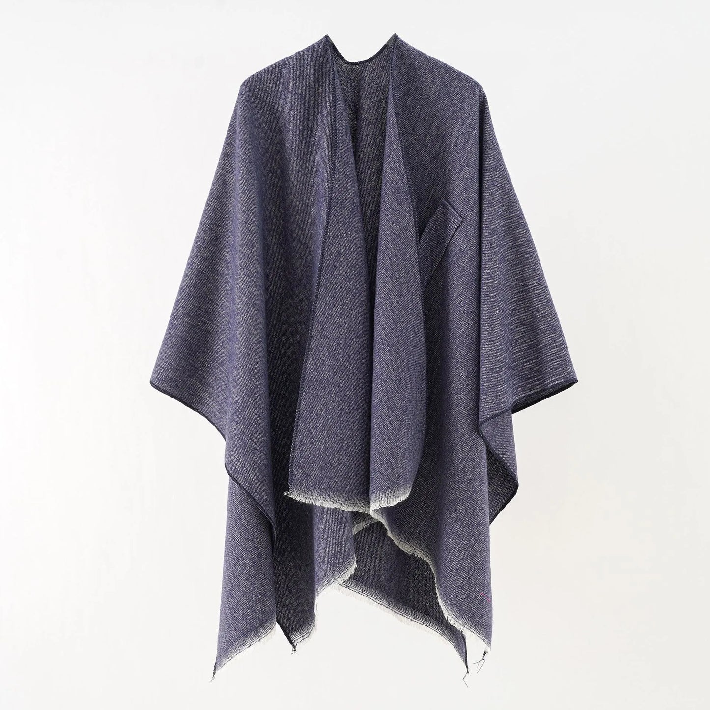 Mery - poncho i kashmir | Elegance møder hyggelig komfort