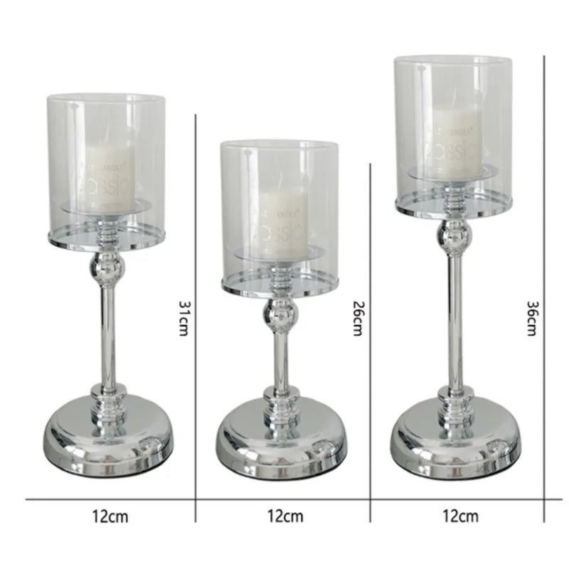 LumiElegance - Elegant nordisk lysestage til boligindretning