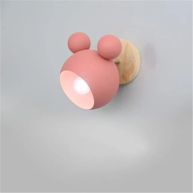 Variant image for Mickey Væglampe til Børn – Magisk LED Belysning i Høj Kvalitet til Børneværelset, 15 cm Aluminium-2
