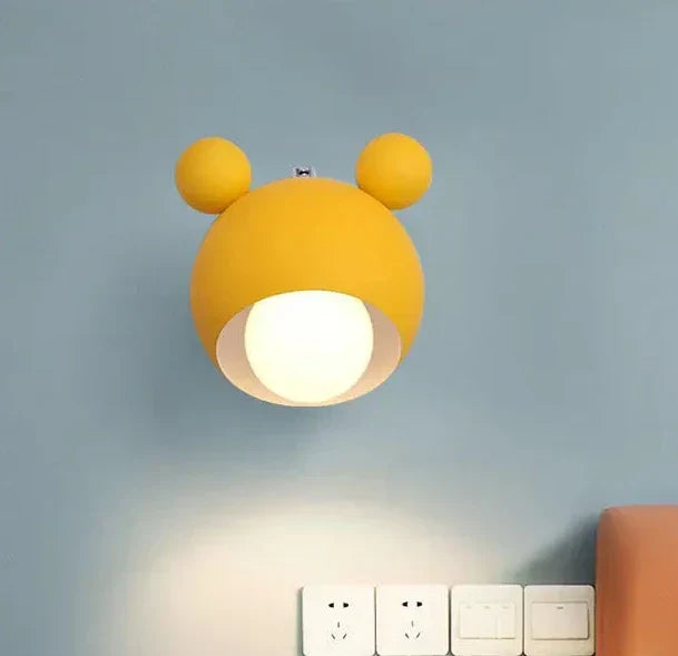 Variant image for Mickey Væglampe til Børn – Magisk LED Belysning i Høj Kvalitet til Børneværelset, 15 cm Aluminium-6